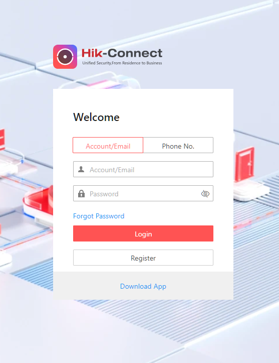 Lupa Kata Sandi Hik Connect Hikvision Untuk Pantau di HP
